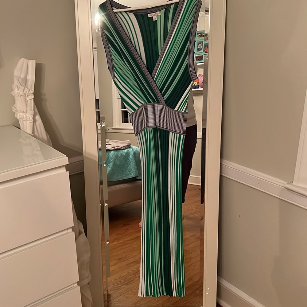 NEW EVA MENDES SIZE XL KNIT MAXI DRESS